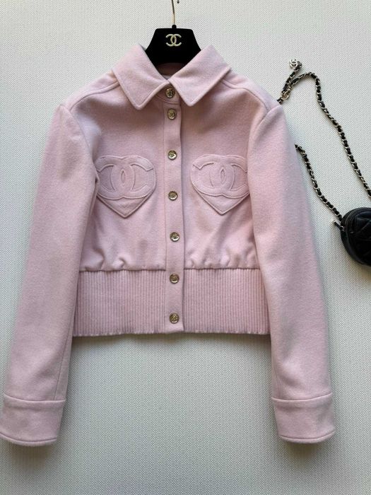 Ново вълнено яке CHANEL