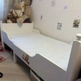 Детская кровать Икеа с матрасом срочно!!!