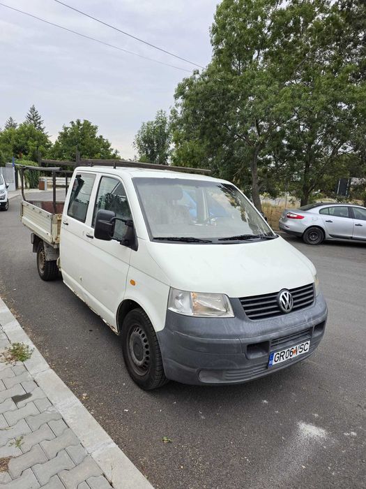 Vand Volkswagen Transporter T5, cabina dubla, 1.9tdi