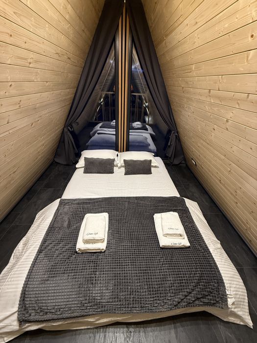 Cazare A frame loft,Aframe,Calimanesti,Caciulata. 2 cabane disponibile