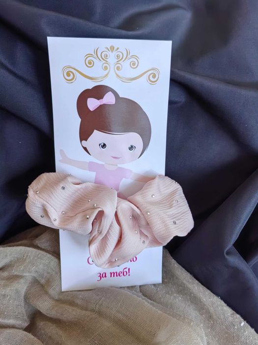 Ръчно изработени скрънчита за коса