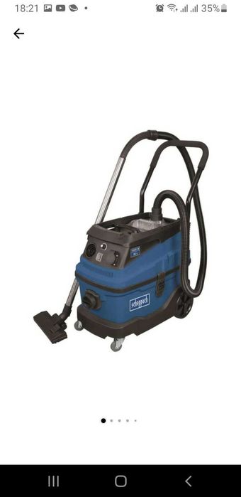 Aspirator profesional NOU umed-uscat Scheppach SCH5907704901, 30 l