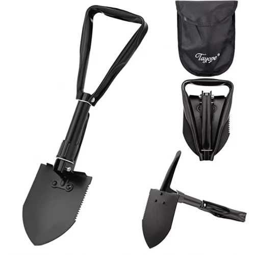 Мултифункционална Сгъваема Къмпинг лопата 8в1