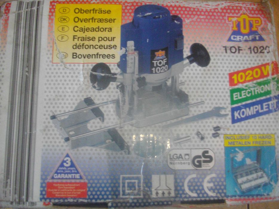 Нова Оберфреза Пълен К-т Top Craft/HILTI DX600N уред за монтаж в бетон