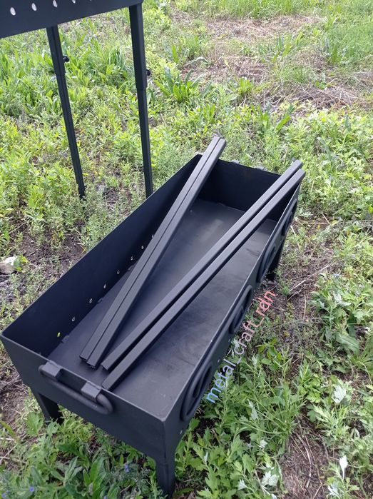 Мангал со съемными ножками