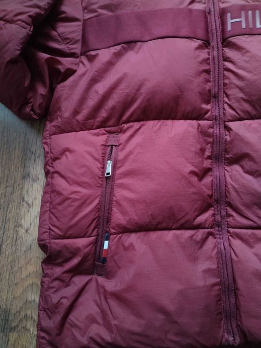 tommy hilfiger regular fit bordo - дебело мъжко яке М