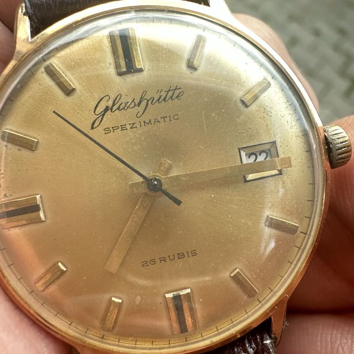 Glashutte Spezimatic automatic 38mm