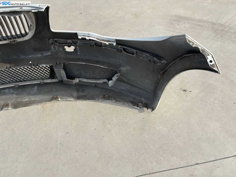 Bara Spoiler Fata Completa BMW Seria 1 E81 E87 LCI Facelift 2007 - 2011 Culoare Alpinweiss Cod 7185555 718555509 [Z0068]