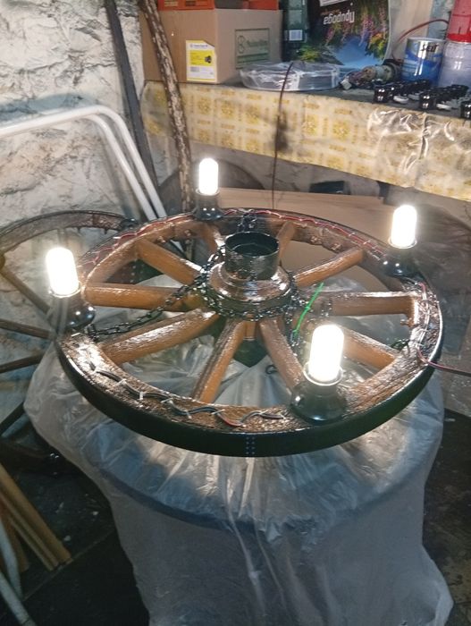 Колело от каруца полилей