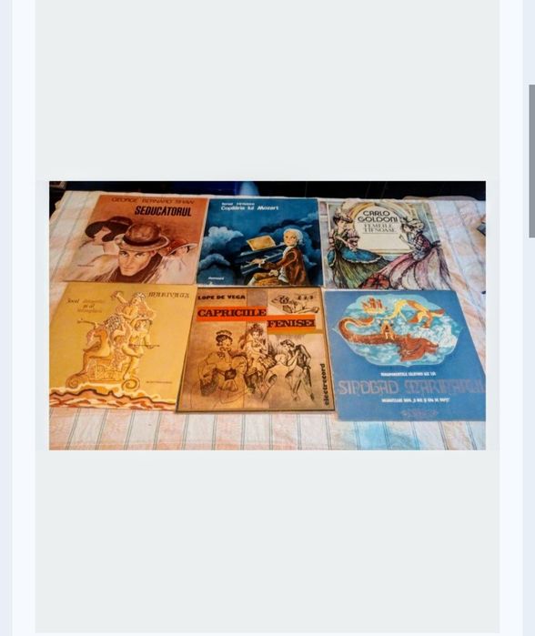 Viniluri cu povesti de colectie