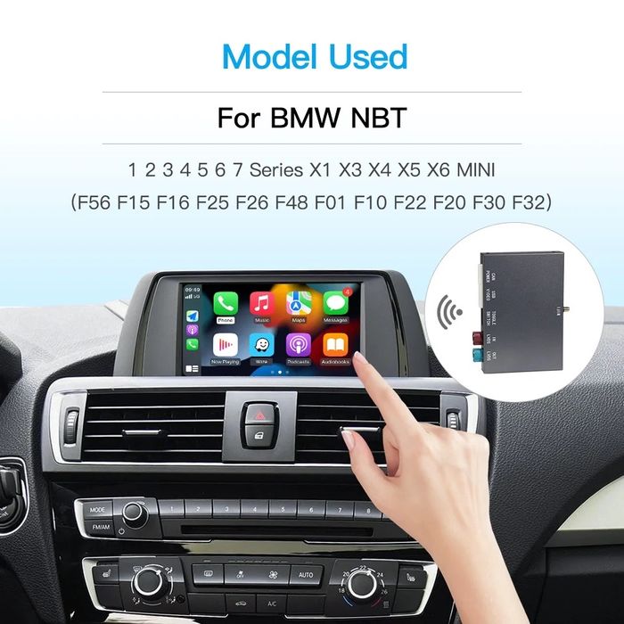 Modul carplay / android auto / miror link pentru BMW sistem NBT
