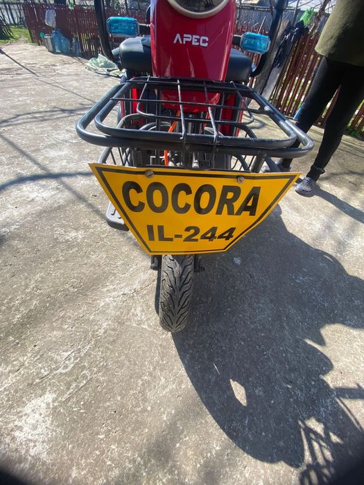 Tricicleta Electrica  APEC -  Cocora Jud Ialomița