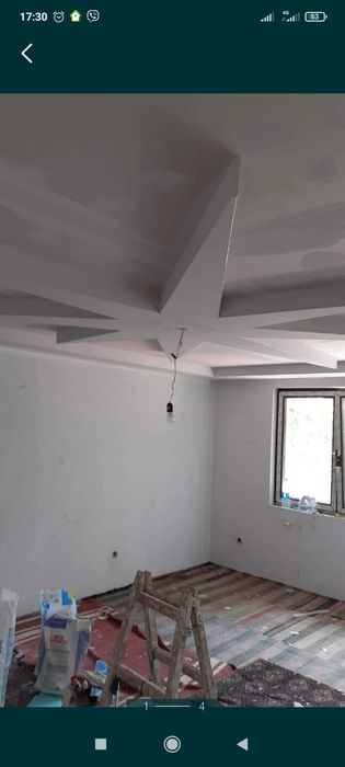 Монтаж на гипсокартон