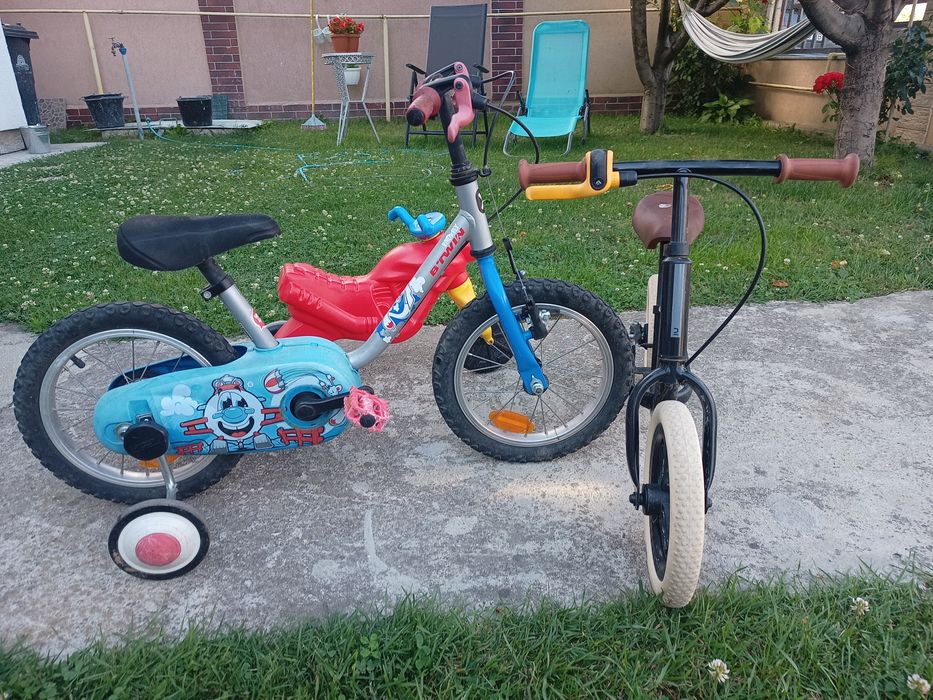 Bicicleta copii incepatori