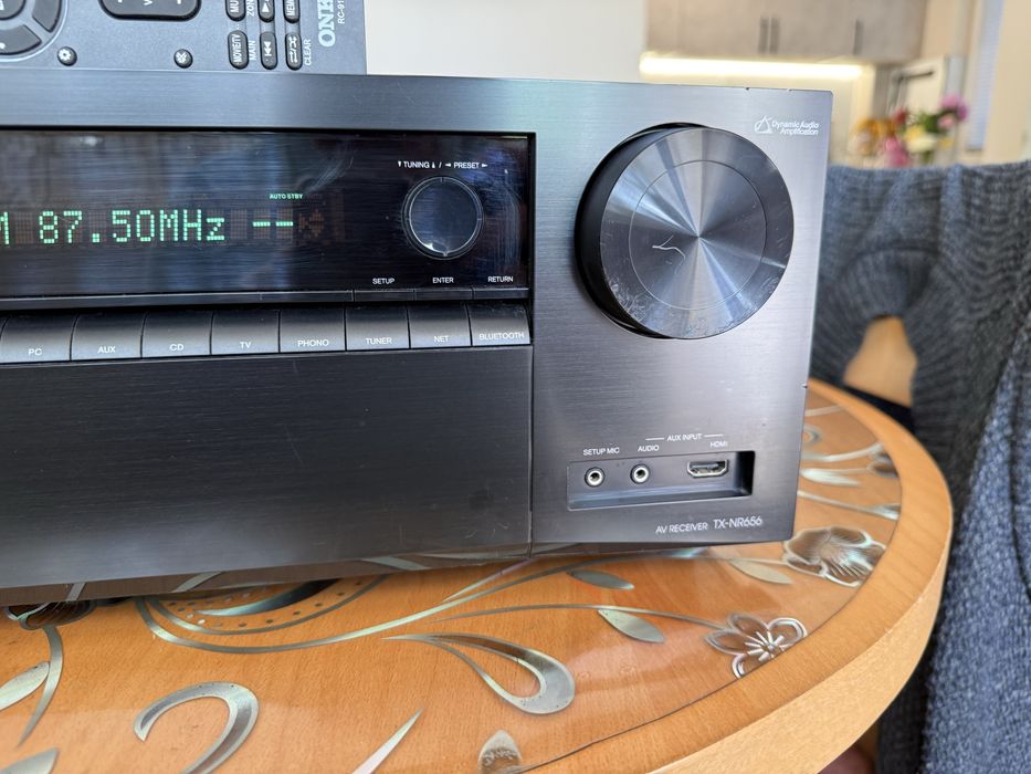 Onkyo TX-NR656 Bluetooth Wi-Fi