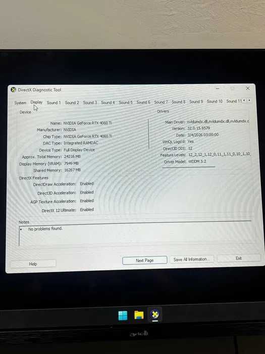 PC Gaming + Monitor TCL 2K / RTX 4060 Ti / i5-13500 / 32GB DDR5 / 2 SSD 1TB+ 2TB  * Krom Amanet Margeanului *