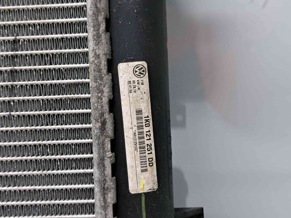 Radiator apa  Volkswagen Golf 6 (5K1) [Fabr 2009-2013] 1K0121251DD 1.6