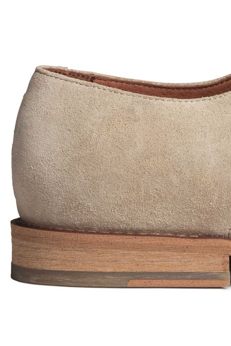 Pantofi Derby din piele H&M Premium Selection bej, casual, mar.40, noi