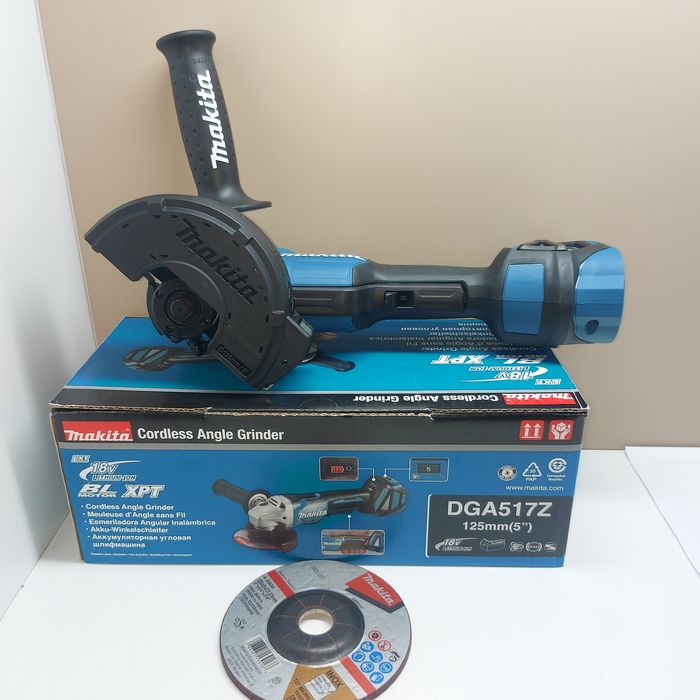Топ модел безчетков ъглошлайф Makita DGA517Z