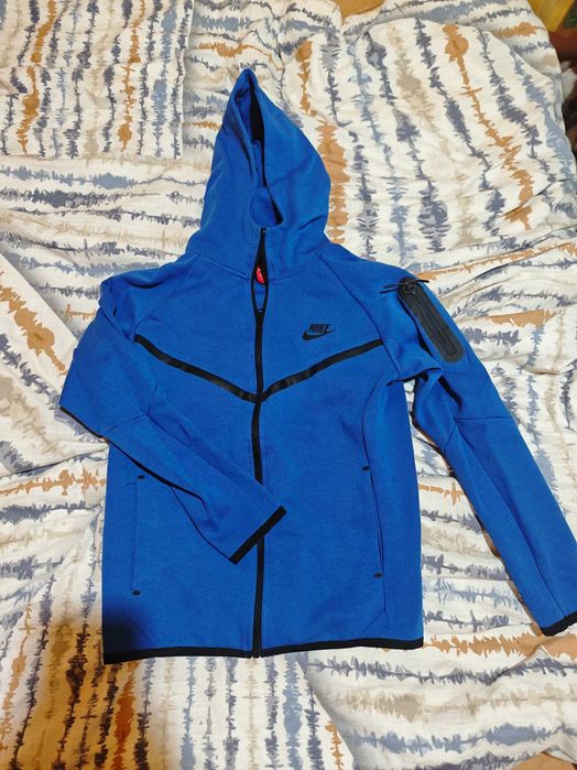 Nike tech fleece син