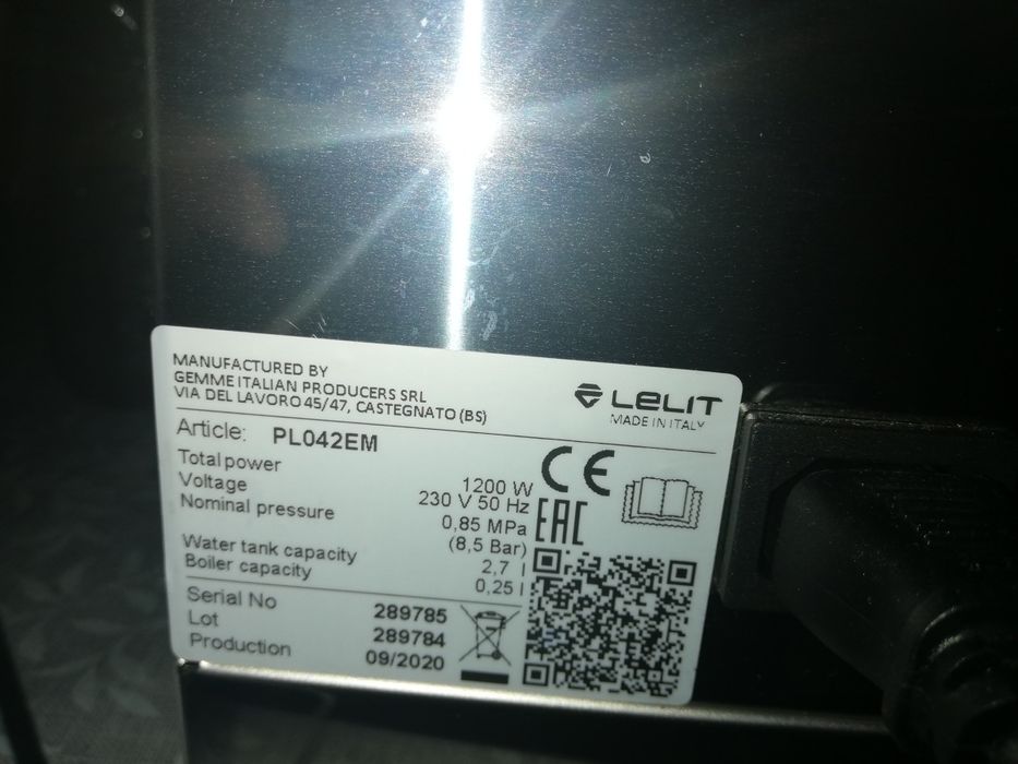 Espressor lelit pl 042 em