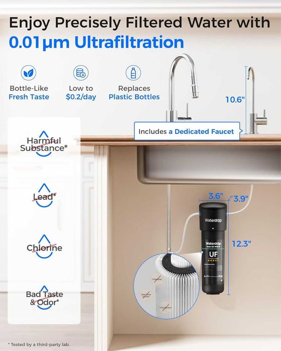 Waterdrop ултрафилтрационна филтърна система