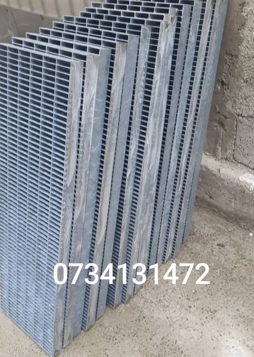 Trepte metalice zincate