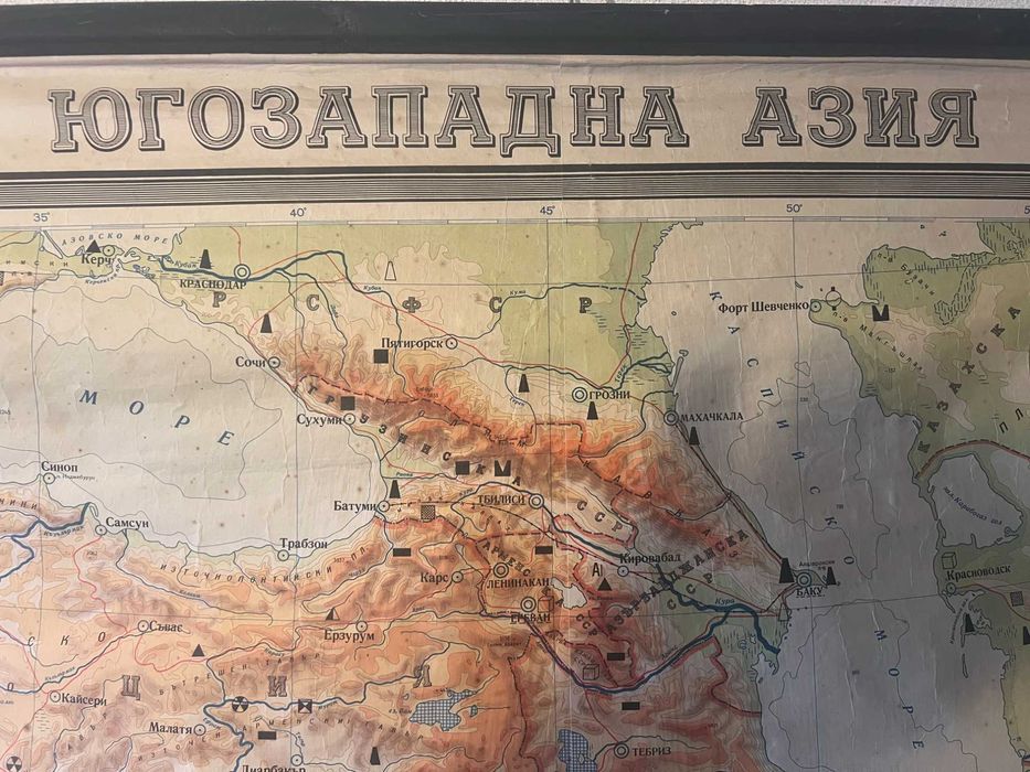 Карта на близкия изток