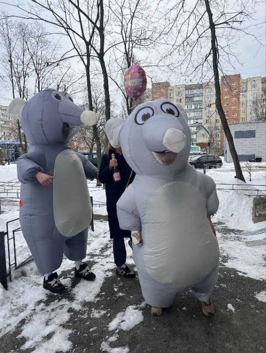 Închiriere costume gonflabile, saluturi interesante