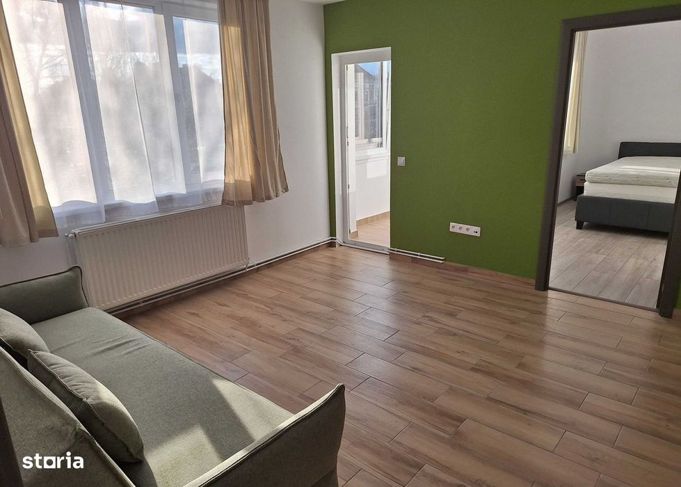 Apartament 2 camere 45mp, etaj intermediar, finisat modern, zona Garii