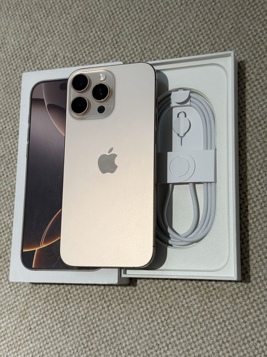 Iphone 16 pro max 100% emkost 140 sikl