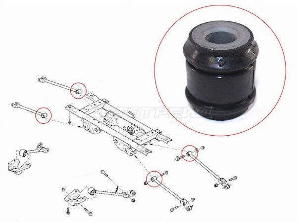 Сайлентблок Renault Duster