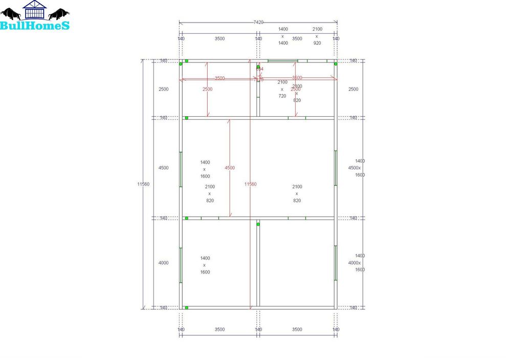 Къща,Бунгало,Преместваема къща,Сглобяеми къщи,Модулни,Жилищни-86м²