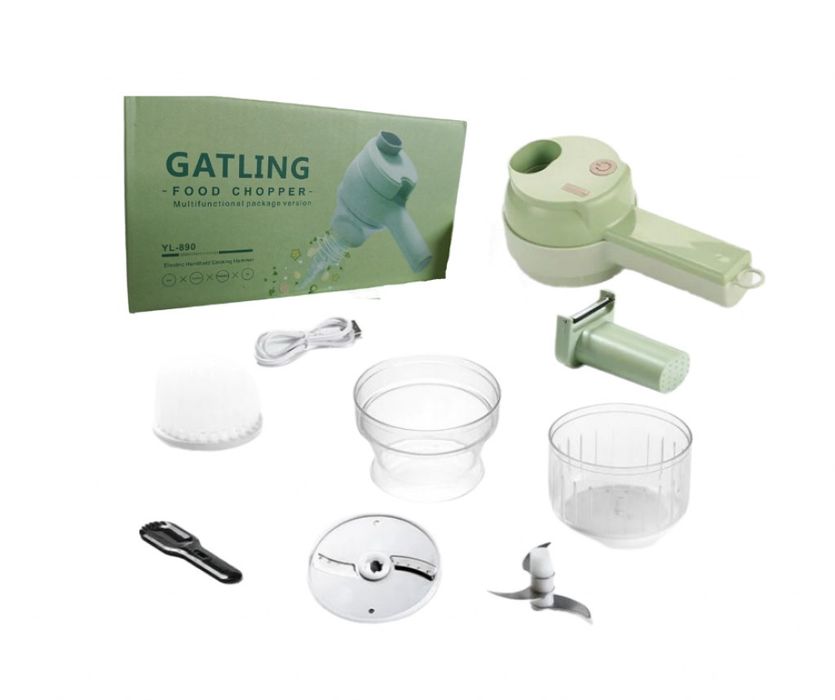 Мултифункционален електрически чопър, ренде, уред за миене на