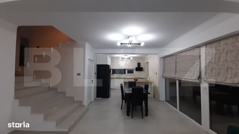 Casa de inchiriat ,moderna , 4 camere , 120 mp , 470 mp teren