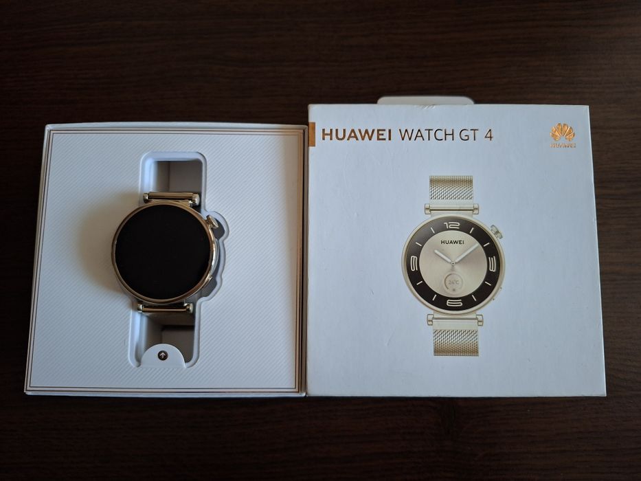 Smartwatch Huawei Watch GT 4, 41 mm, Gold Milanese