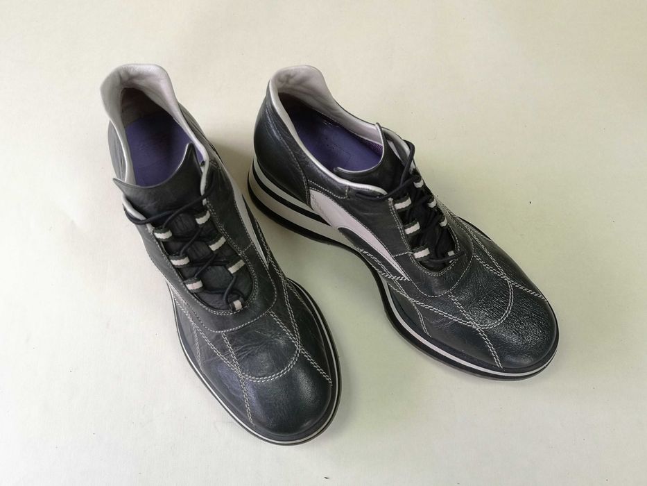 Ghete PIELE pantofi dama platforma  40 41 Piu Di SERVAS -Ger Ca NOI