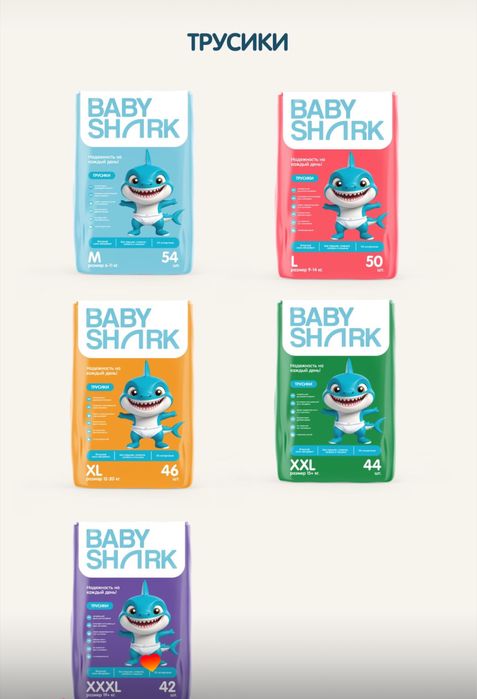 Детские подгузники и трусики