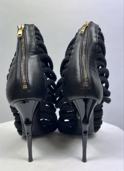 Balmain черни сандали размер 38 - нови