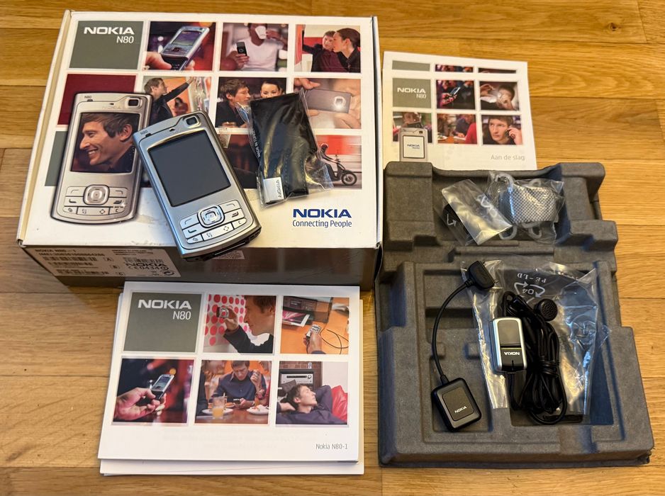 Telefon Nokia N80 CA NOU ! Pachet full ! Raritate classic cu butoane