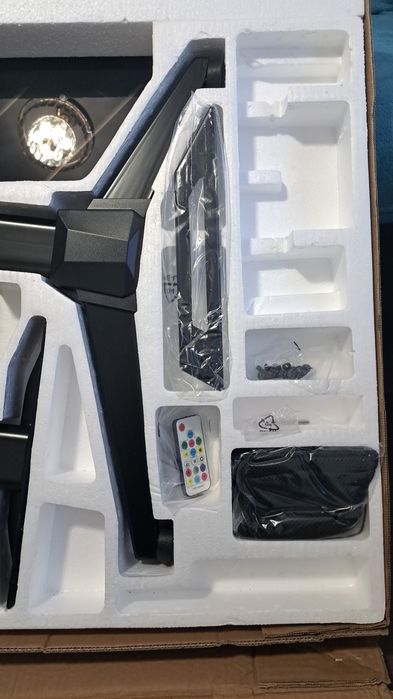 Birou gaming Delaco RGB