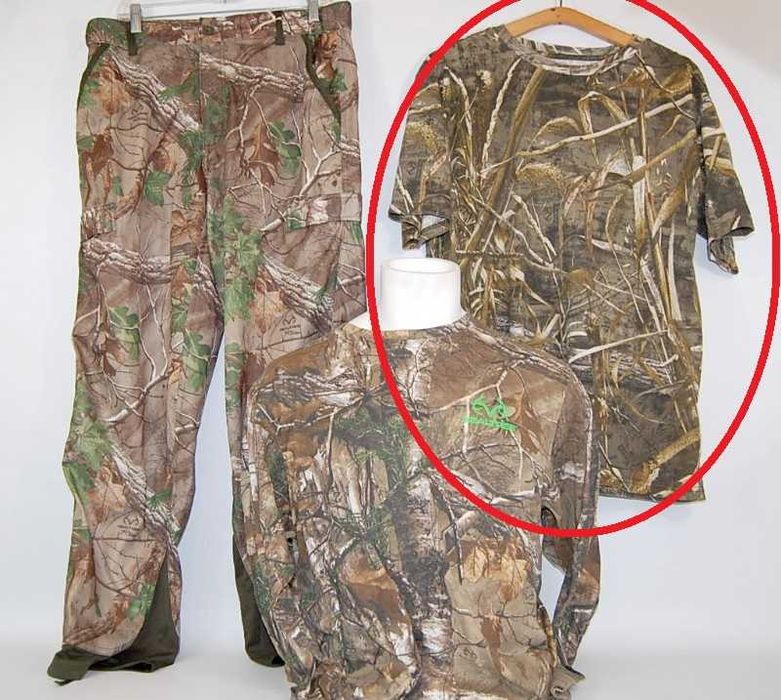 М Маскировъчнa тенискa за Лов Риболов от САЩ - Много Качествена