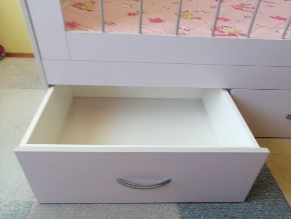 Детско легло с ракла и матрак