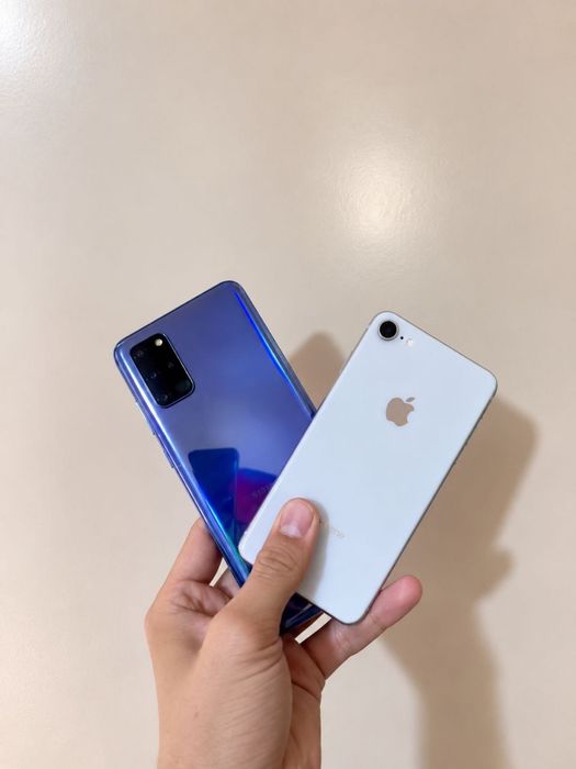 s20+ 5g va iphone 8