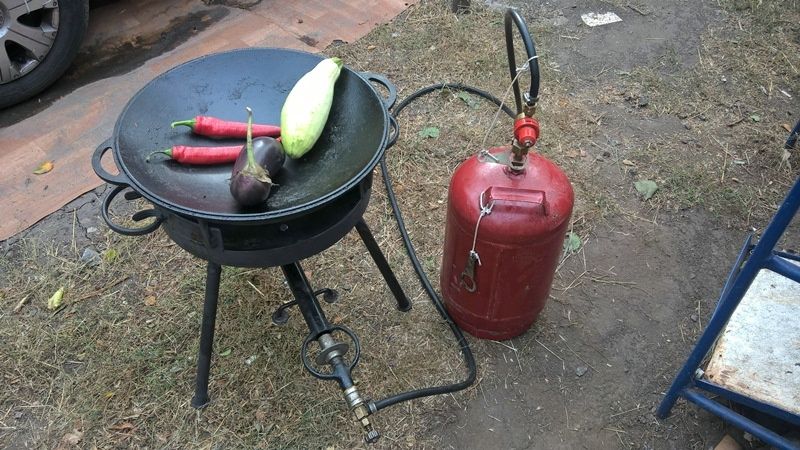Горелка под казан