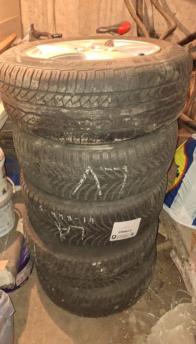 Jante aliaj 16" în 5 prezoane