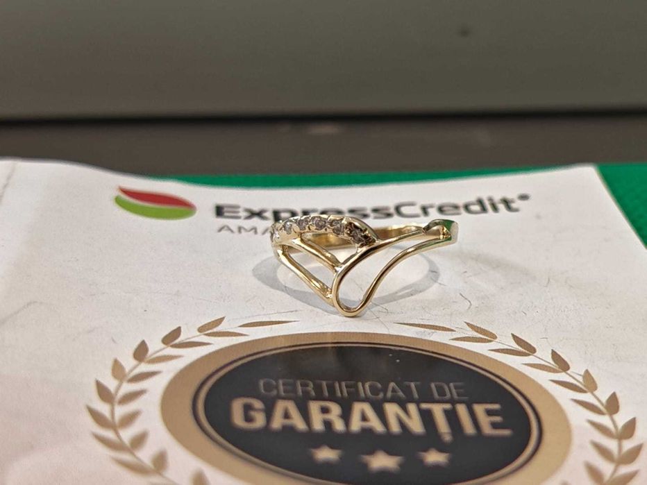 Inel 14K 1.52g (AG44 B.6975.4) GARANTIE 24 LUNI