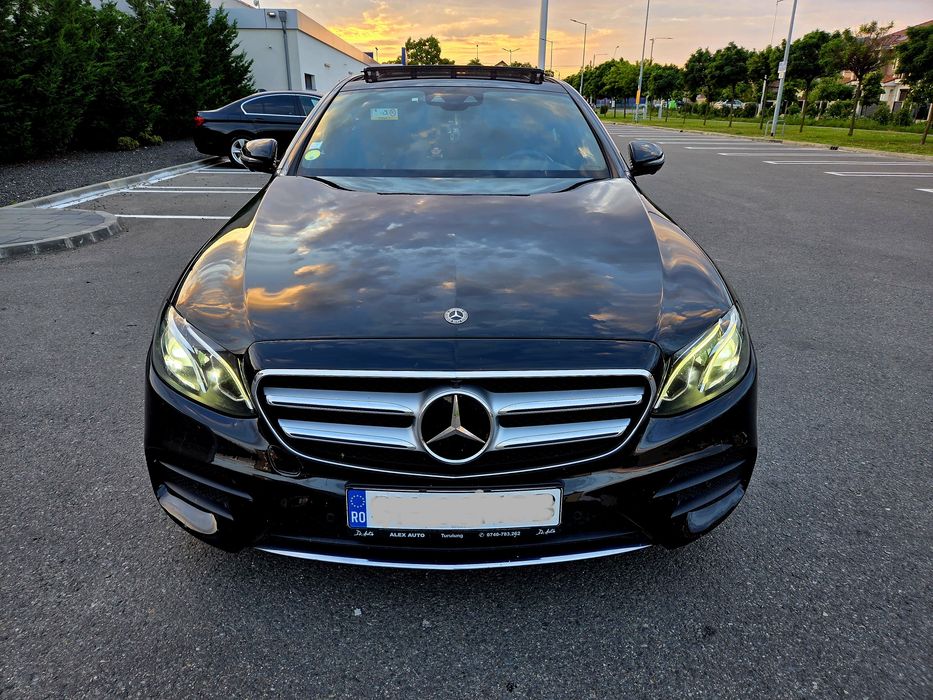 Mercedes E220,2018,2l diesel, pack amg,9g tronic,full,stare impecabila..