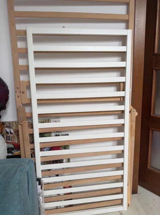 Pat bebe lemn fag Erbesi si saltea