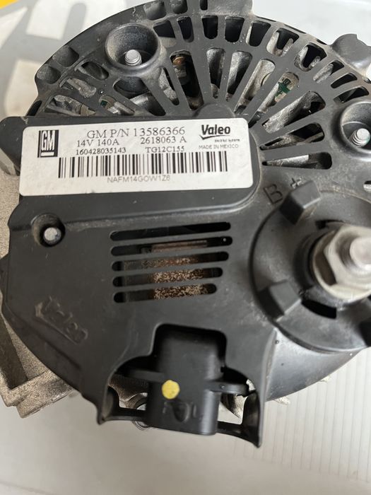 Alternator 1.6 140 A, Opel Insignia, Astra J, Zafira C,Meriva B, Casca